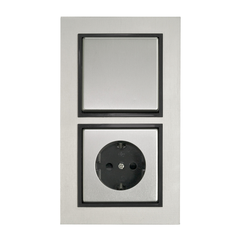 Screw Terminal Wall Flush Mounted Switch Socket